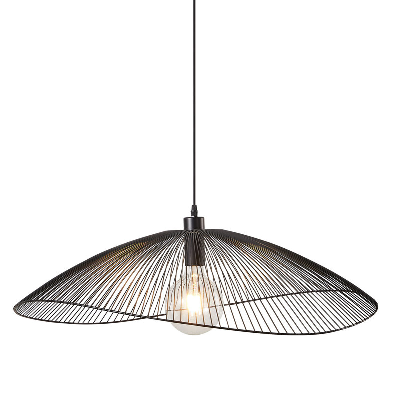Skookum 1 - Light Black Single Pendant, 160" H x 80" W x 80" D