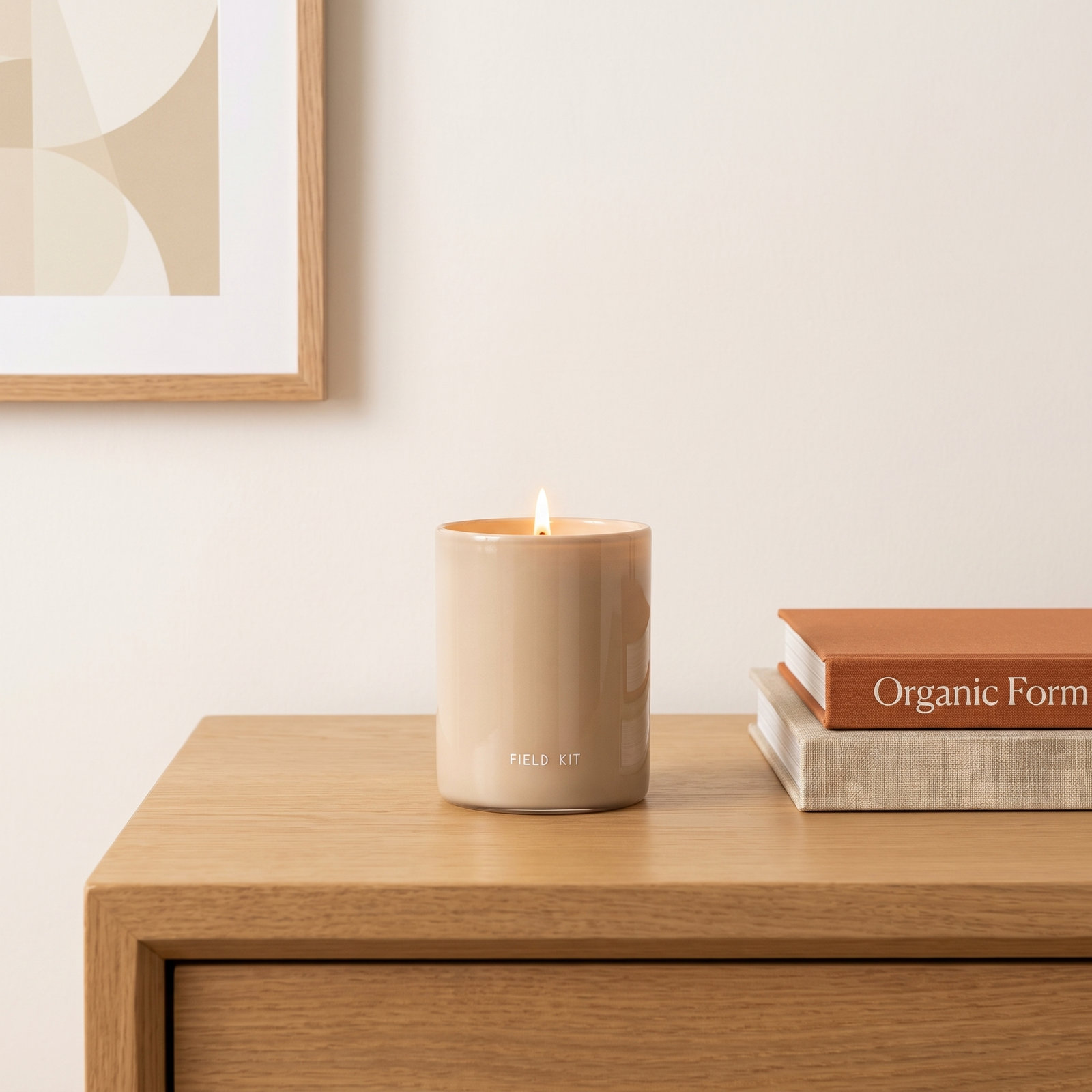 Spice Scented Jar Candle