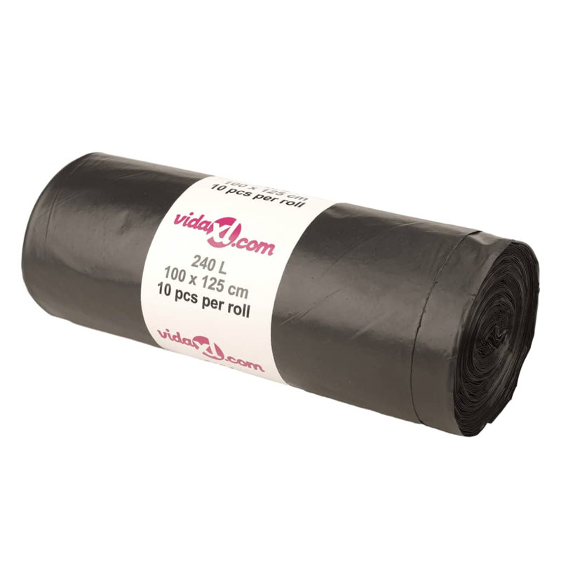 240L Plastic Trash Bags - 150 Count