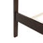 Grand lit de style traditionnel avec tête et pied de lit, USB, lit en bois de pin avec cadre de lit renforcé, brun riche-1869046912