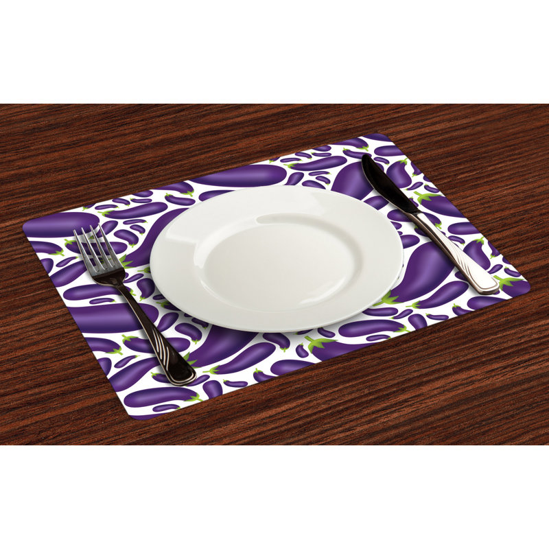 Récapitulatif à aubergine 18,5 po