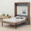 Lit escamotable avec bureau pliable intégré-1347143250