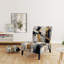 Fauteuil de chambre de 21 po de largeur