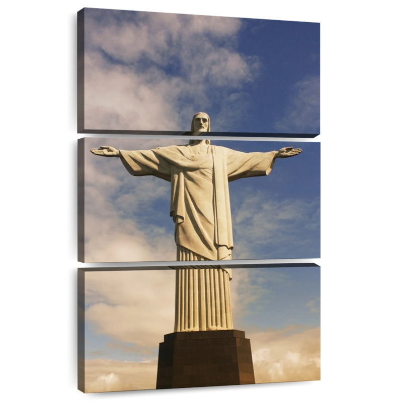 Statue de Nicci Christ Rédempteur, Brésil, H 32 po x l 20 po