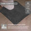 Tapis 100% coton en U lavable à la machine avec envers en latex Classy Bathmat Collection-254967047