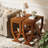 2-Tier Solid Wood End Table, Walnut-604283466