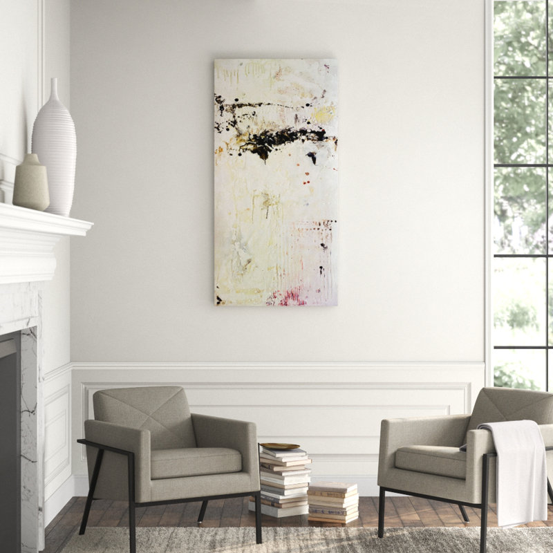 Ink Wax Paint II by John Beard - Artist Enhanced Canvas Print, 40" H x 20 W x 1" D, Unframed