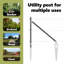 Fence Posts Manual 13 Pcs Galvanised Steel-989592471-989592491
