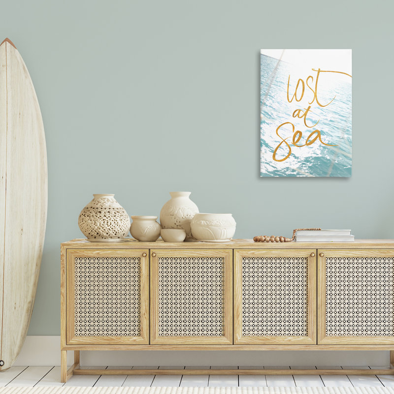 Art mural sur toile "Lost at Sea" par Susan Bryant, H 36 po x l 24 po
