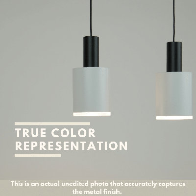 Luminaire suspendu tambour 1 lumière DEL Essoura