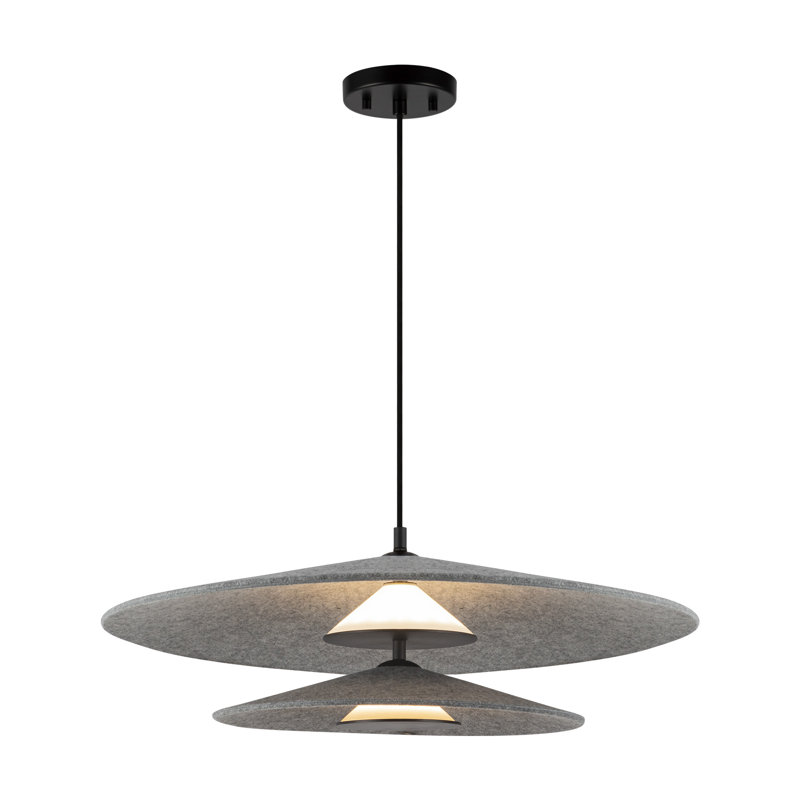 Cruz 2 - Light LED Pendant, Gray