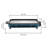 Intexca 21'' W x 8.7'' D Portable Single Burner Countertop Electric Grill