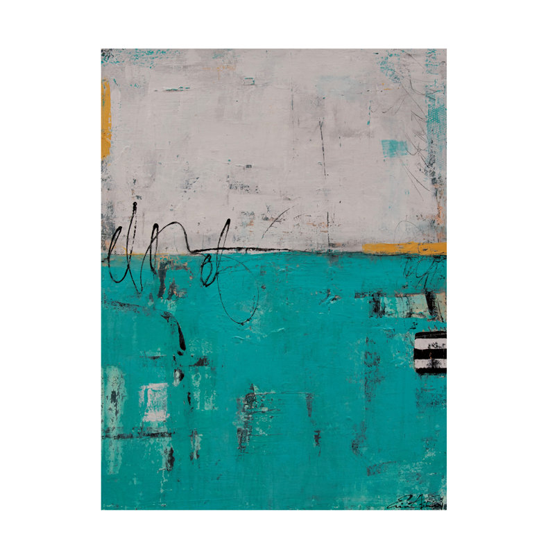 Art mural sur toile tendue - Erin Ashley «Urban Harmony» pour décoration de salon, de chambre à coucher ou de bureau - 35 x 47