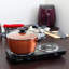 Eco Friendly Home 4.5 Quarts Non-Stick Aluminum Round Dutch Oven