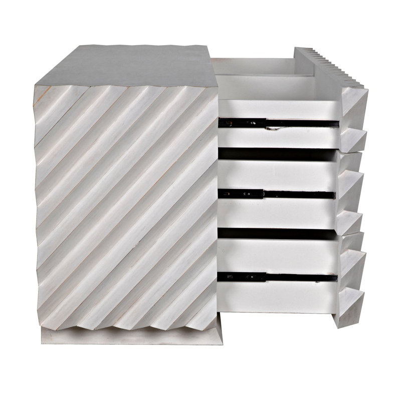 Hikaru 6 - Drawer Solid Wood Dresser