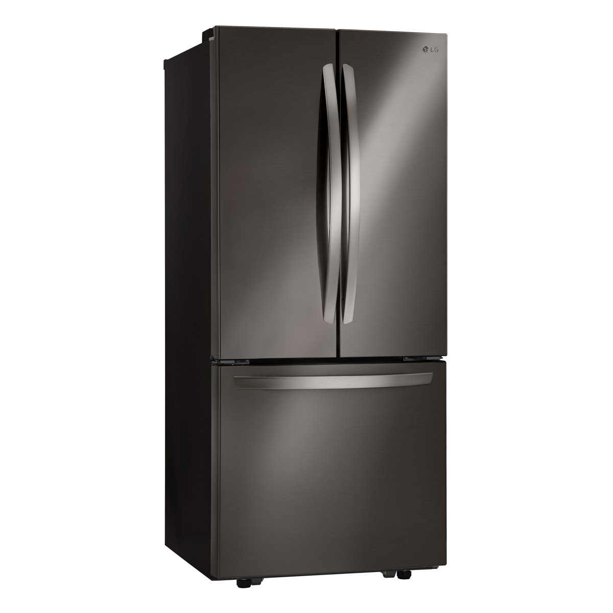 LG French Door Refrigerator, Black Stainless Steel, 22 cu. ft. LFCS22520D