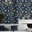 Summer Palace Sage and Apricot Removable Wallpaper-1321599101