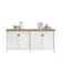 Emmit 65.12'' Wide 2 - Shelf Credenza with Cable Management