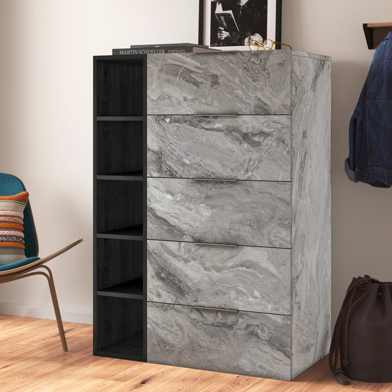 Commode 5 tiroirs Oteri