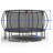 14FT Trampoline Pumpkin Outdoor Trampoline Round Trampoline With Enclosure Net