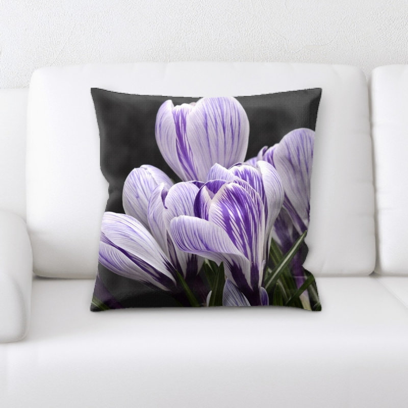 Microsuede Throw Pillow