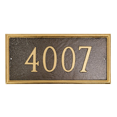 Rectangle Wall Plaque
