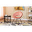 Fauteuil papasan en velours de 26,8 po de large Sima-437008195