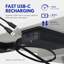 Akim 70cm W Laptop Standing Desk with Tilting Top & Rechargeable Battery and Two-Way Installation-992216728