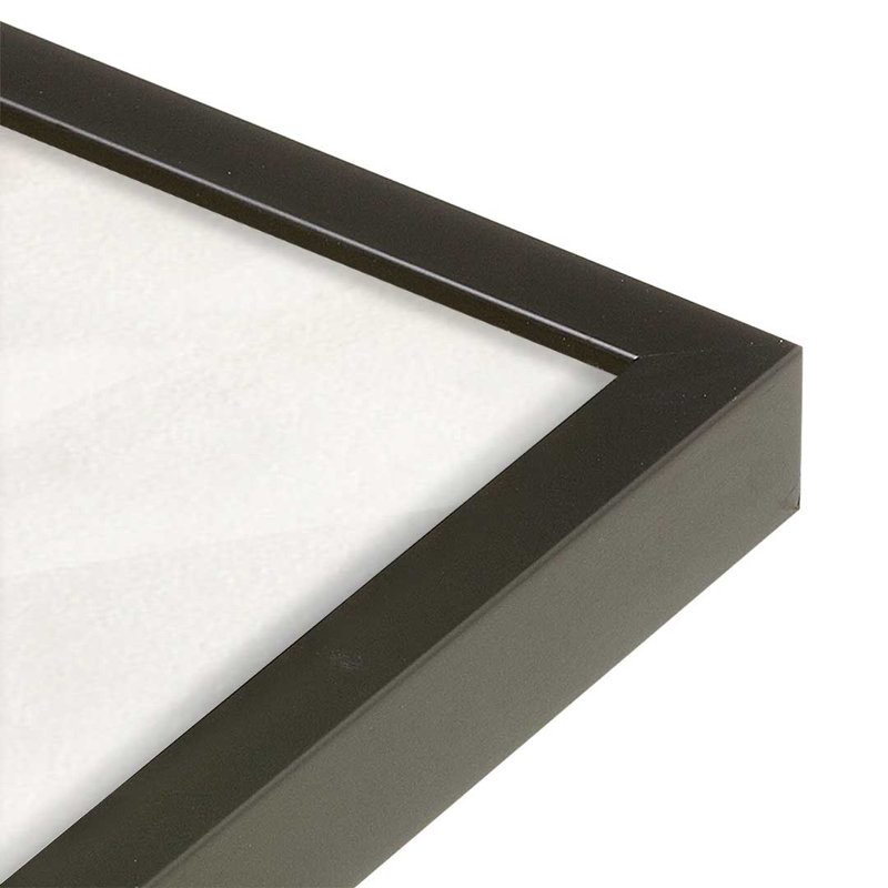 Reproduction d'art Evergreen Glow, 12 po x 16 po, Noir satiné