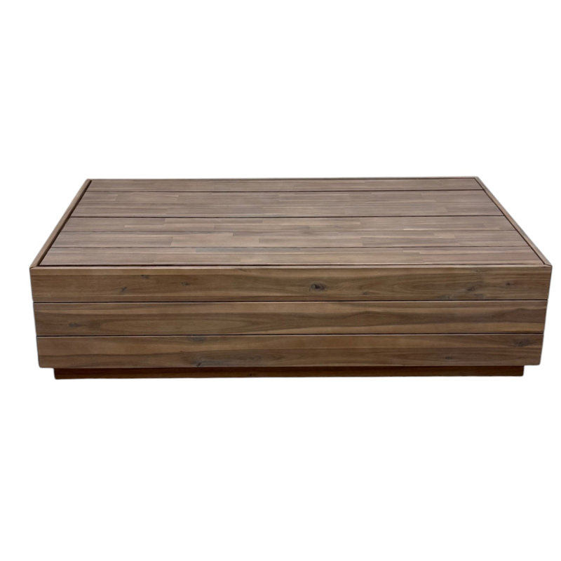 Table basse avec rangement Love Acacia