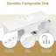 Meuble-lavabo autoportant de 121,4 cm (47,8 pouces) avec lavabo en résine