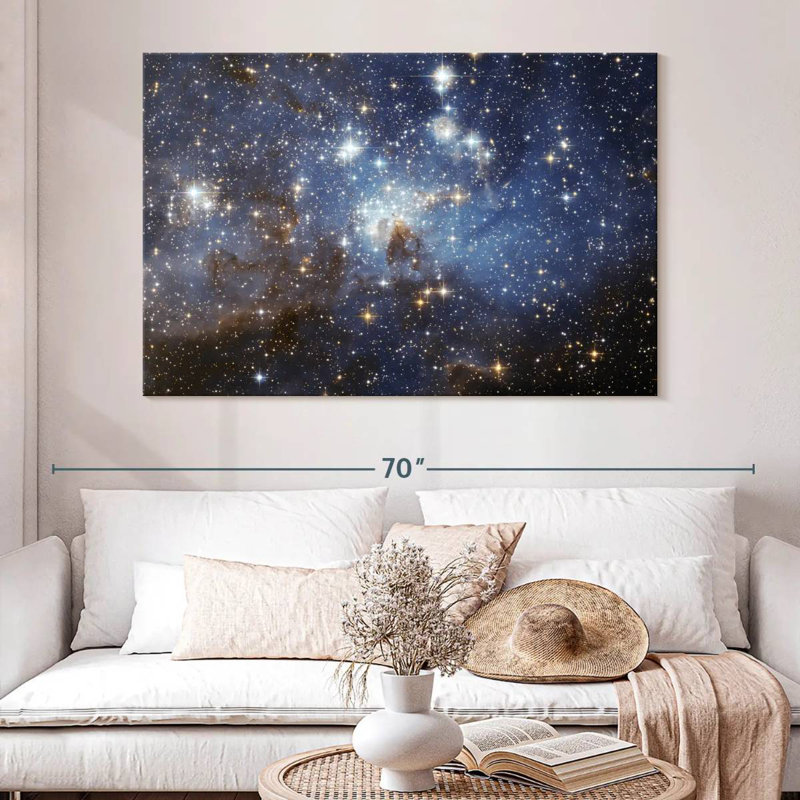 Oberle The Star Platoon, 34" H x 51" W