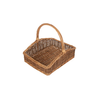 Wicker Garden Trug Basket