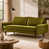 Polyester vert olive est en rupture de stock