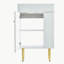 Meuble-lavabo blanc 21,6 po
