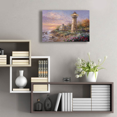 Art mural en verre épique «Majestic Guardian» par Nicky Boehme, 24 po x 16 po