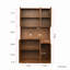 70.87" Tall Wardrobe& Kitchen Cabinet, With 6-Doors, 1-Open Shelves And 1-Drawer For Bedroom-1953944573