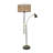 Zephyr Wicker Drum Shade Floor Lamp