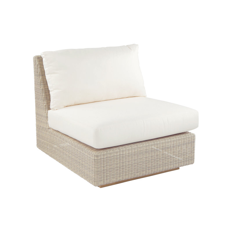 Westport Patio Chair with Sunbrella Cushions, Westport Black, Smoke