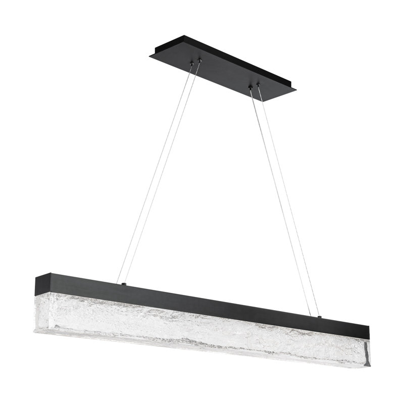 Effervescent 1 - Light LED Pendant, Black