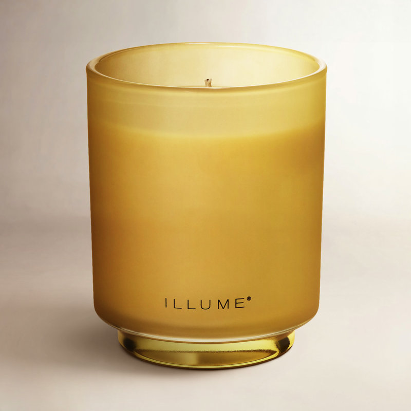 Beautifully Done Rhubarb Honey Boxed Glass Scented Candle