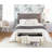 Maddison Queen Upholstered Braided Panel Headboard-1924656304