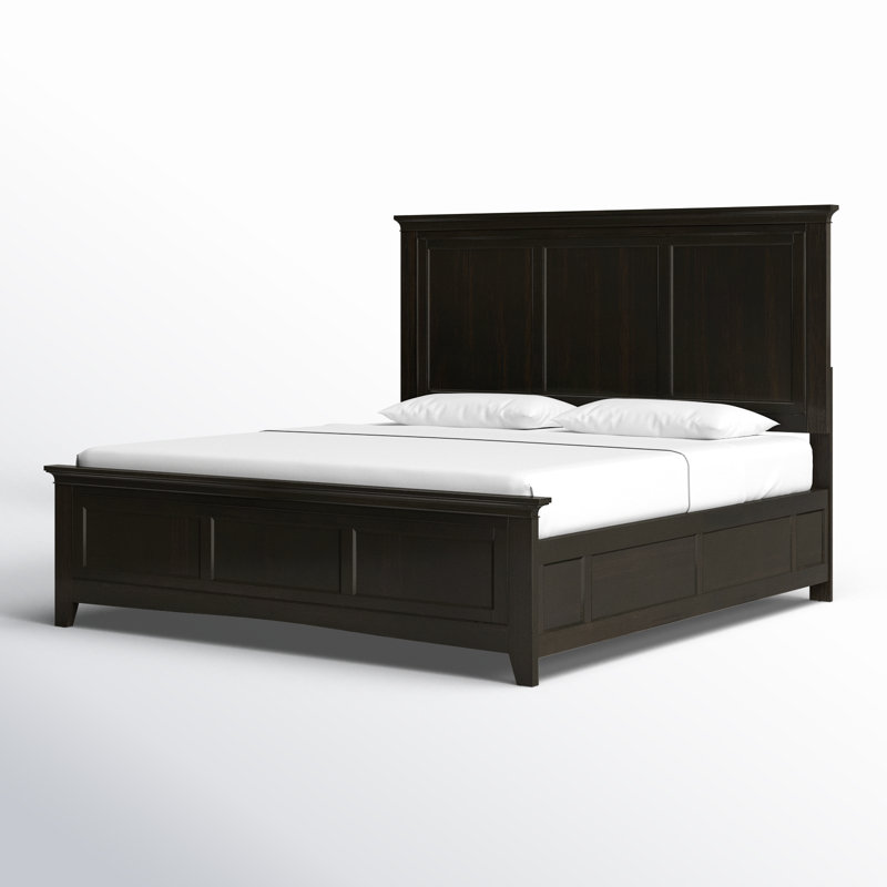 Kester Standard Bed, Antique Black, King
