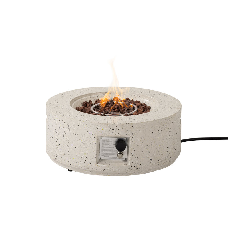 Round Magnesium Oxide Propane Smokeless Fire Pit