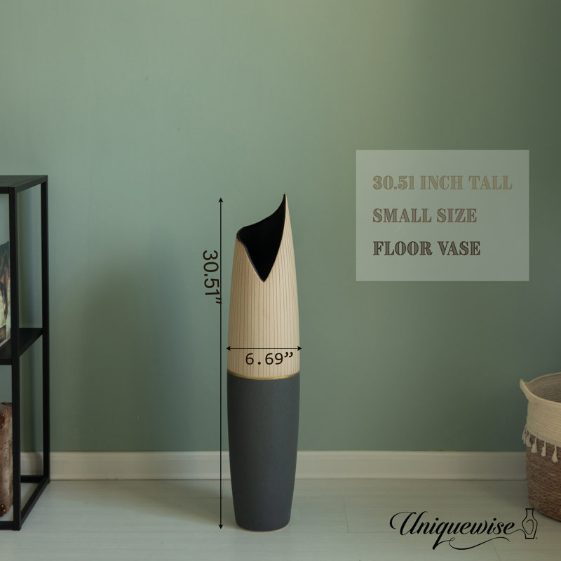 Handmade Ceramic Floor Vase