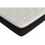 Matelas pour très grand lit 12 po - ferme 44 po. Blanc + noir 12 po dans la boîte
