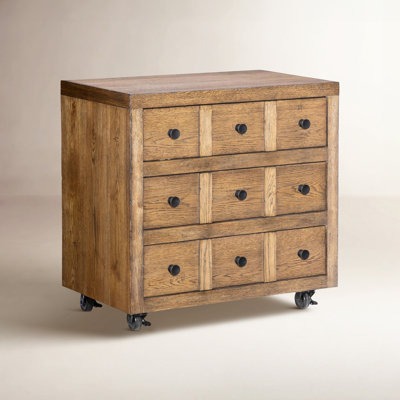 Country Living 3-Drawer Nightstand