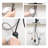 Waterfall Kitchen Sink Faucet With Pull-Down Sprayer, Stainless Steel Kitchen Faucet, Single Handle Faucet, 3 Function Modes.-113791900