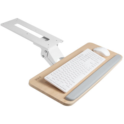 Plateau de clavier réglable sous le bureau, série KB03B