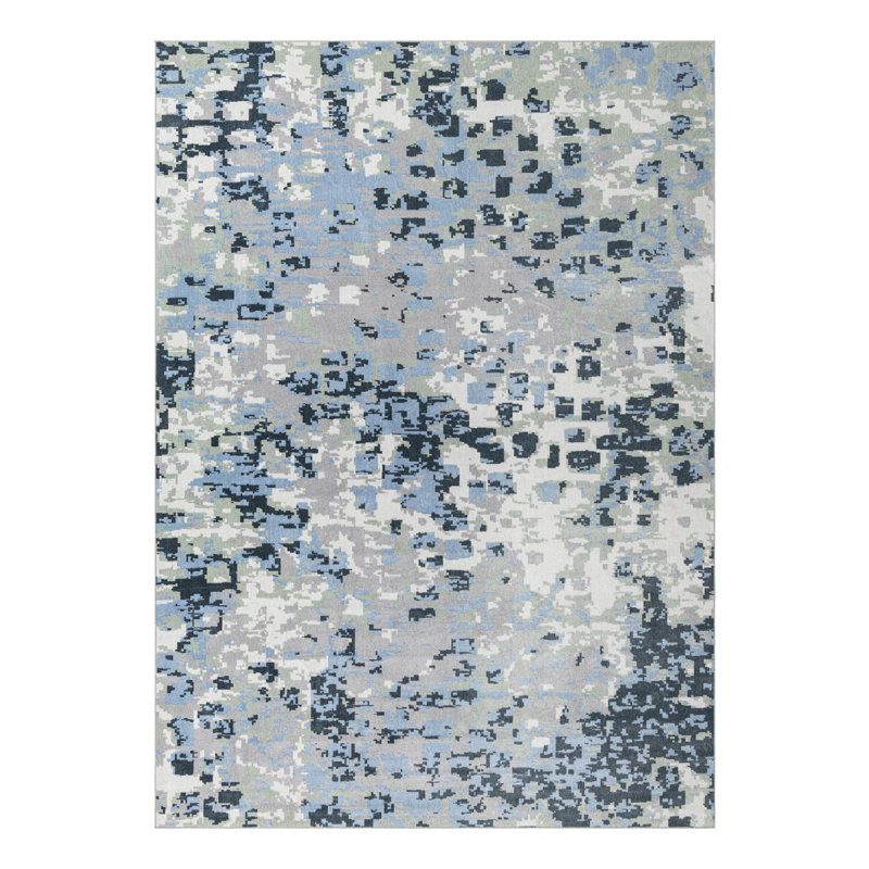 Azion Abstract Indoor Rug, Rectangle 10' x 14'1"